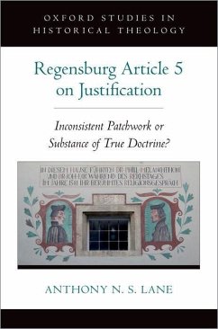 Regensburg Article 5 on Justification - Lane, Anthony N S