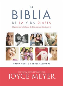 La Biblia de la Vida Diaria, Nvi, En Piel Fabricada Negra - Meyer, Joyce