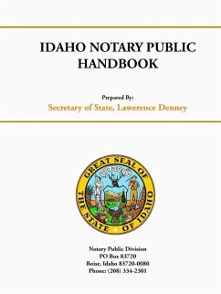 Idaho Notary Public Handbook - Secretary of State, Idaho