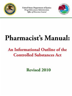 Pharmacist's Manual - Department Of Justice, U. S.