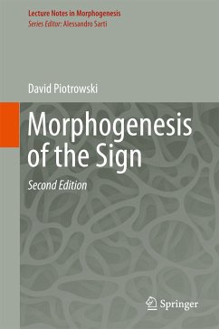 Morphogenesis of the Sign (eBook, PDF) - Piotrowski, David