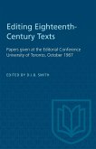 Editing Eighteenth-Century Texts