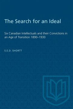 The Search for an Ideal - Shortt, S E D