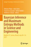 Bayesian Inference and Maximum Entropy Methods in Science and Engineering (eBook, PDF)