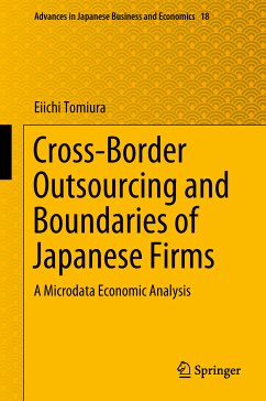 Cross-Border Outsourcing and Boundaries of Japanese Firms (eBook, PDF) - Tomiura, Eiichi