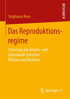 Das Reproduktionsregime (eBook, PDF) - Rose, Stephanie