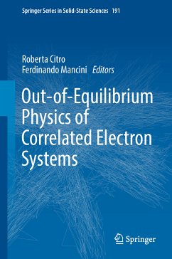 Out-of-Equilibrium Physics of Correlated Electron Systems (eBook, PDF)