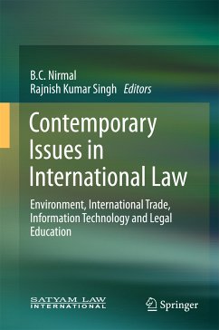 Contemporary Issues in International Law (eBook, PDF)