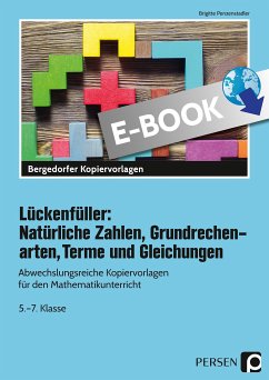 Lückenfüller: Nat. Zahlen, Grundrechenarten, Terme (eBook, PDF) - Penzenstadler, Brigitte
