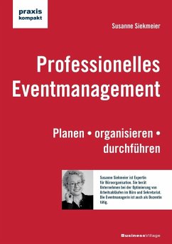 Professionelles Eventmanagement (eBook, PDF) - Siekmeier, Susanne