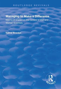 Managing to Make a Difference (eBook, ePUB) - Bowden, Valmai