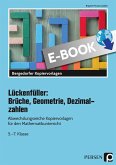 Lückenfüller: Brüche, Geometrie, Dezimalzahlen (eBook, PDF)