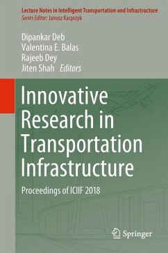 Innovative Research in Transportation Infrastructure (eBook, PDF)