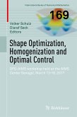 Shape Optimization, Homogenization and Optimal Control (eBook, PDF)