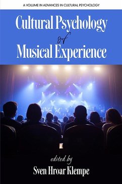 Cultural Psychology of Musical Experience (eBook, ePUB)