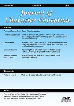 Journal of Character Education (eBook, ePUB) Journal of Character Education (eBook, ePUB)