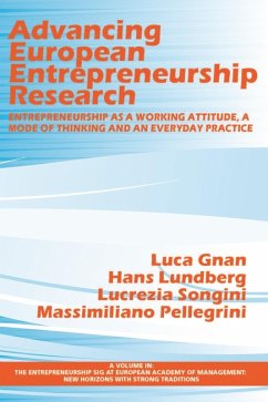 Advancing European Entrepreneurship Research (eBook, ePUB)
