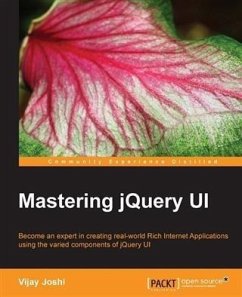 Mastering jQuery UI (eBook, PDF) - Joshi, Vijay