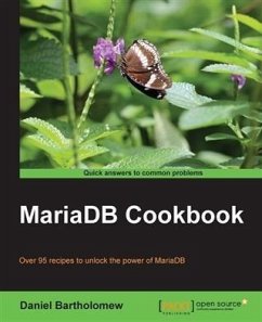 MariaDB Cookbook (eBook, PDF) - Bartholomew, Daniel