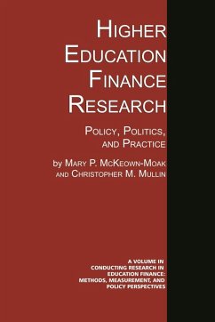 Cover Higher Education Finance Research (eBook, ePUB)