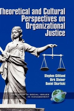 Theoretical and Cultural Perspectives on Organizational Justice (eBook, ePUB)