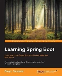 Learning Spring Boot (eBook, PDF) - Turnquist, Greg L.