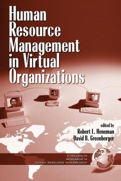 Human Resource Management in Virtual Organizations (eBook, ePUB)