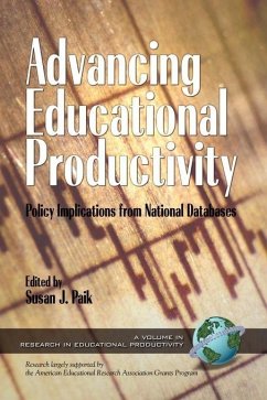 Advancing Education Productivity (eBook, ePUB)