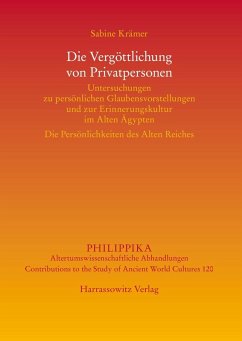 Die Vergöttlichung von Privatpersonen (eBook, PDF) - Krämer, Sabine