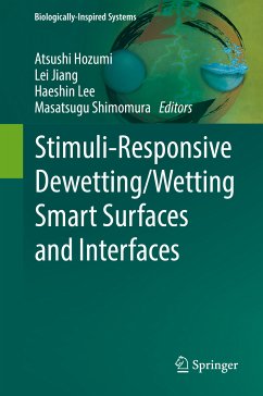 Stimuli-Responsive Dewetting/Wetting Smart Surfaces and Interfaces (eBook, PDF)