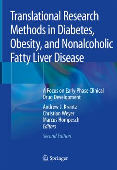 Translational Research Methods in Diabetes, Obesity, and Nonalcoholic Fatty Liver Disease (eBook, PDF)