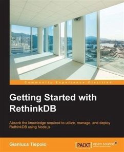 Getting Started with RethinkDB (eBook, PDF) - Tiepolo, Gianluca
