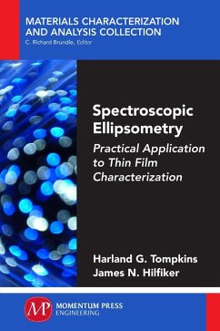 Spectroscopic Ellipsometry (eBook, ePUB)