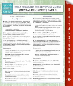 Cover DSM-5 Diagnostic and Statistical Manual (Mental Disorders) Part 3 (eBook, ePUB)