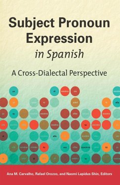 Cover Subject Pronoun Expression in Spanish (eBook, ePUB)