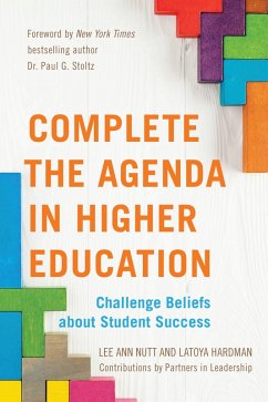 Cover Complete the Agenda in Higher Education (eBook, ePUB)