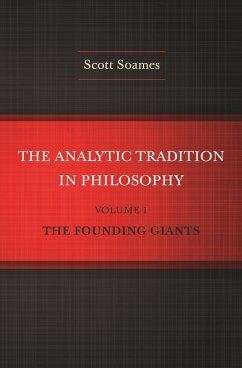 Analytic Tradition in Philosophy, Volume 1 (eBook, ePUB) - Soames, Scott