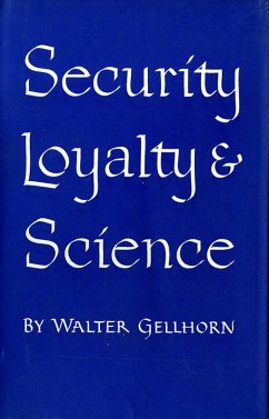 Security, Loyalty, and Science (eBook, ePUB)