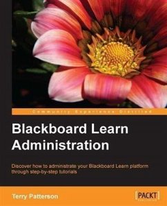 Cover Blackboard Learn Administration (eBook, PDF)