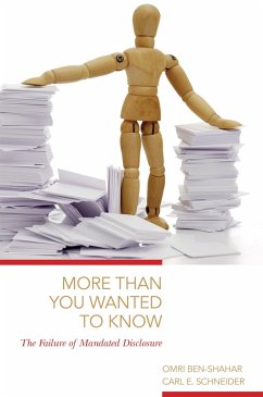 More Than You Wanted to Know (eBook, ePUB) - Ben-Shahar, Omri