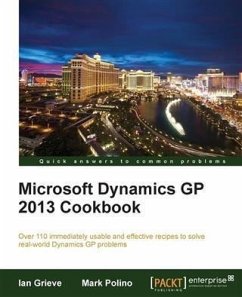 Cover Microsoft Dynamics GP 2013 Cookbook (eBook, PDF)