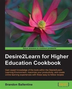 Cover Desire2Learn for Higher Education Cookbook (eBook, PDF)