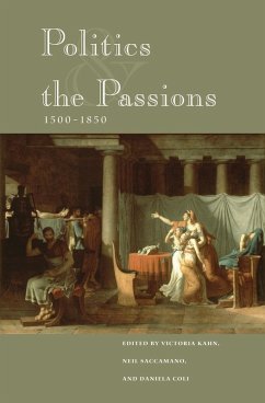 Cover Politics and the Passions, 1500-1850 (eBook, ePUB)