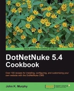 DotNetNuke 5.4 Cookbook (eBook, PDF) - Murphy, John K.