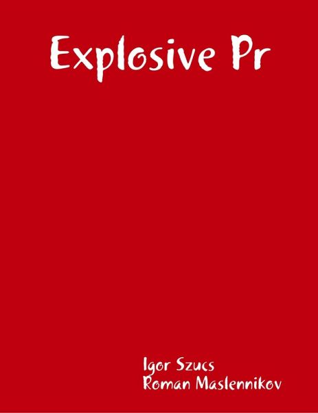 Explosive Pr (eBook, ePUB)
