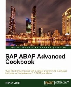 SAP ABAP Advanced cookbook (eBook, PDF) - Zaidi, Rehan