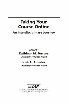 Taking Your Course Online (eBook, ePUB)