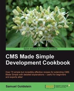 Cover CMS Made Simple Development Cookbook (eBook, PDF)
