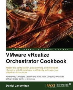 VMware vRealize Orchestrator Cookbook (eBook, PDF) - Langenhan, Daniel