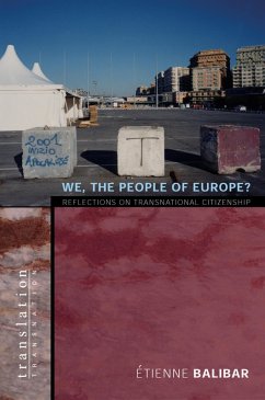 We, the People of Europe? (eBook, ePUB) - Balibar, Etienne
